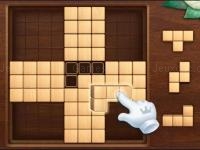 Jeu mobile Blocks puzzle wood