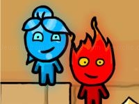 Jeu mobile Fireboy & watergirl in the light temple