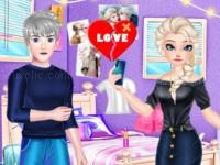 Jeu mobile Elsa heart break time