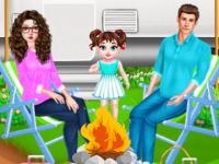 Jeu mobile Baby taylor family camping