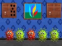 Jeu mobile Covid house escape