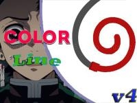 Jeu mobile Coloring lines v4
