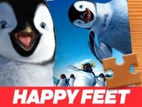 Jeu mobile Happy feet jigsaw puzzle