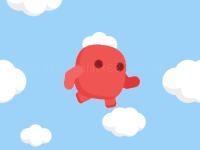 Jeu mobile Red man : jumping