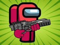Jeu mobile Among us impostor kill zombies
