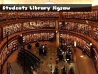 Jeu mobile Students library jigsaw