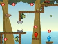 Jeu mobile Fireboy watergirl island survival