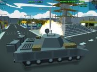 Jeu mobile Blocky wars vehicle shooting multiplayer