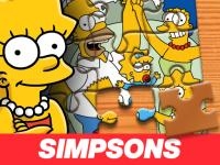 Jeu mobile Simpson jigsaw puzzle