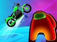 Jeu mobile Among us racing game