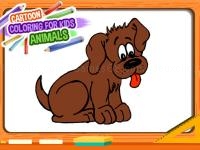 Jeu mobile Cartoon coloring book for kids - animals