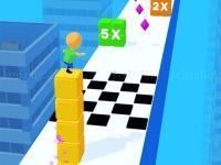 Jeu mobile Stack cube surfer 3d
