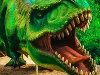 Jeu mobile Dino park jigsaw