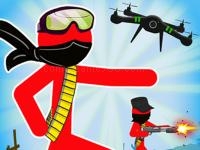 Jeu mobile Stickman army battle