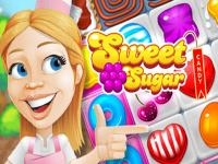 Jeu mobile Candy sweet sugar - match 3