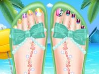 Jeu mobile Beautiful toenail salon