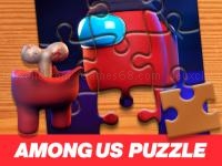 Jeu mobile Among us jigsaw puzzle planet