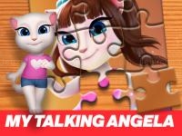 Jeu mobile My talking angela jigsaw puzzle