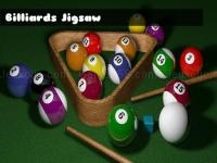Jeu mobile Billiards jigsaw