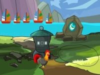 Jeu mobile Rooster hen escape