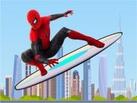 Jeu mobile Spiderman skateboarding