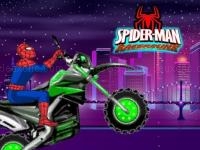 Jeu mobile Spiderman moto racer