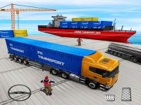 Jeu mobile Cargo transport truck driving
