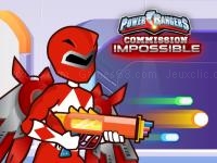 Jeu mobile Power rangers mission impossible - shooting game