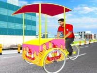 Jeu mobile City ice cream man free delivery simulator game 3