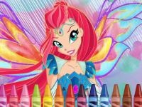 Jeu mobile Winx coloring