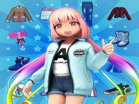 Jeu mobile Girl-styledol 3d avatar maker