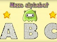 Jeu mobile Maze alphabet