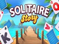 Jeu mobile Solitaire story - tripeaks