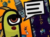 Jeu mobile Among us: space crash