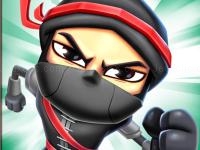 Jeu mobile Ninja run race