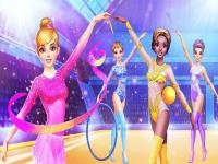 Gymnastics dress up game