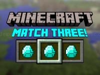 Jeu mobile Minecraft match three