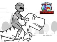 Power rangers t-rex runner