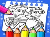 Frozen coloring book