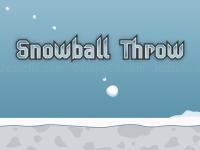 Jeu mobile Snowball throw