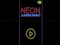 Jeu mobile Neon jumper infinit