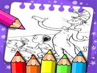 Jeu mobile Cat in the hat coloring book