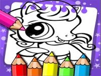 Jeu mobile Littlest pet shop coloring book
