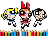 Jeu mobile Powerpuff girls coloring