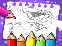 Jeu mobile Raya and the last dragon coloring