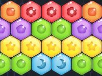 Jeu mobile Sweet candy hexa puzzle