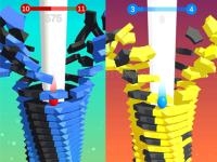 Jeu mobile Stack bounce 3d