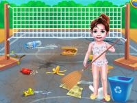 Jeu mobile Baby taylor beach cleaning day