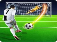 Jeu mobile Super pongoal shoot goal premier football games