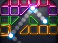 Jeu mobile Neon bricks - arcade